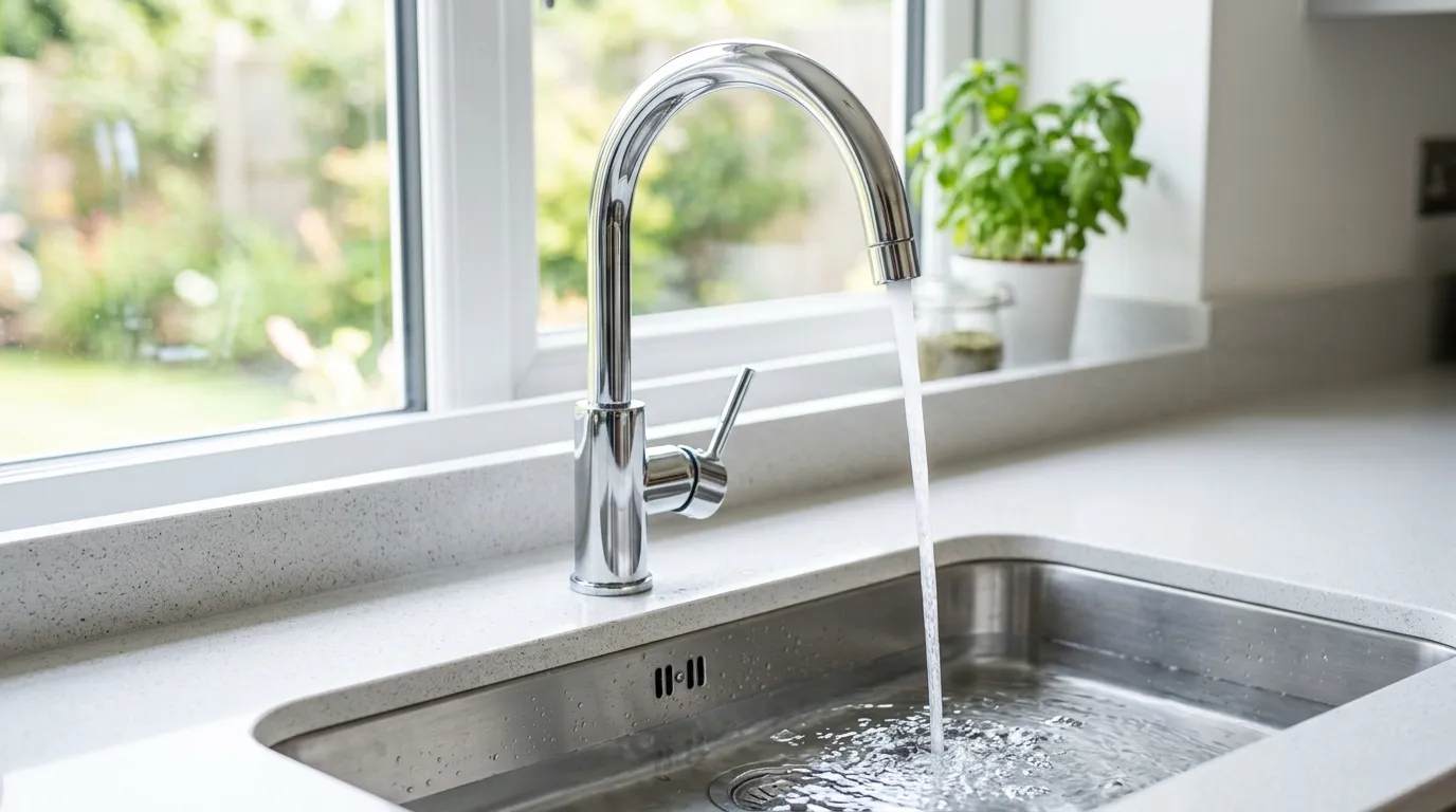 Local Plumbing Master Pros same day plumber fixing a faucet in Elk Ridge, UT